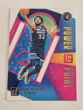 2020-21 Donruss Power in the Paint #6 Karl-Anthony Towns 