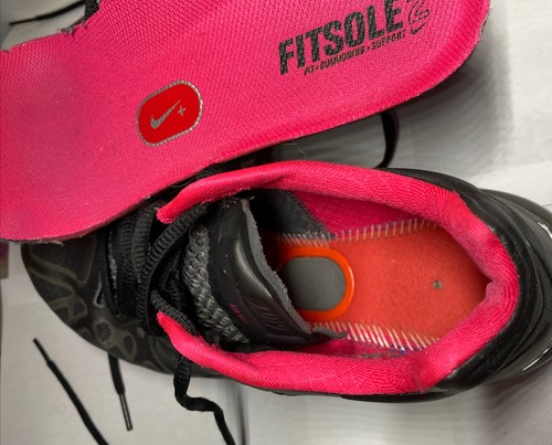 Zapatillas Nike AIRMAX FITSOLE2 con soporte de amortiguación de aire negro y rosa talla 8 - Imagen 8 de 8