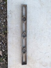 VINTAGE "RARE" EMPIRE LEVEL MFG CO 2 Foot Metal Speed Level 24โ MADE IN USA 1922