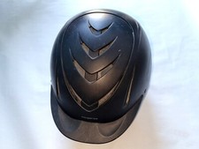 (ST) Reitset: FOUGANZA Reithelm Gr. M + KNIGHTSBRIDGE Innenfutter Gr. L + Tasche