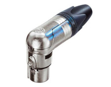 Neutrik NC4FRX 4 Pole Right Angle Female Cable Connector Nickel, Silver Contacts