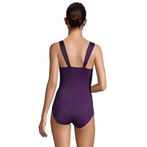 20 W Lands End Badeanzug griechischer Bauch brombeere - Bild 4 von 8