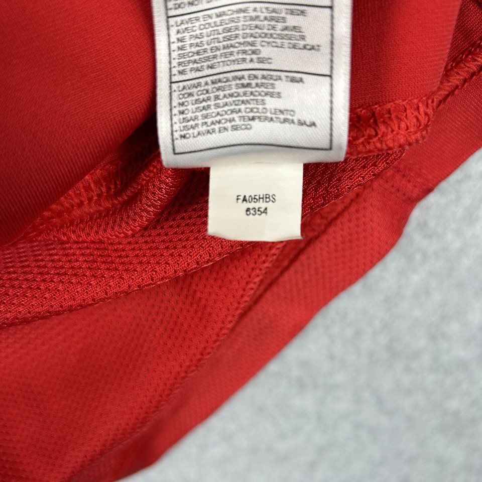 Vintage Ohio State Buckeyes Jersey Mens 4XL Red White Football Nike