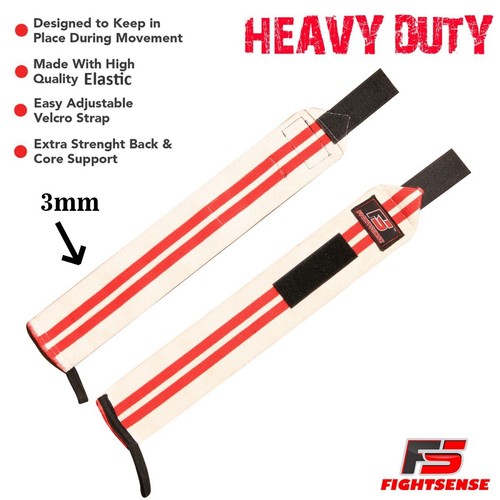 Wrist Wraps LIFTING STRAPS for POWER LIFTING Support CROSSFIT Gym WEIGHT LIFTING - Picture 84 of 144