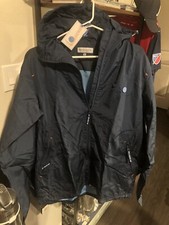 Manchester City Windbreaker Jacket Men s Medium Navy NWT Soccer Premier League