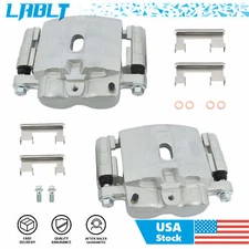 LABLT 2PCS Front Brake Calipers For Chevy Silverado 1500 Avalanche GMC Yukon