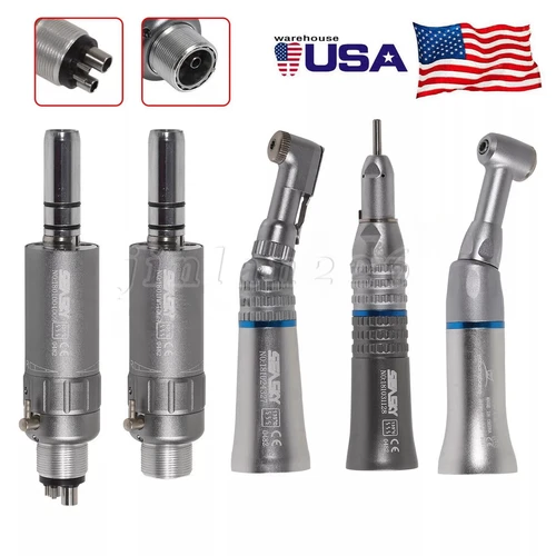 Dental Slow Low Speed Contra Angle /Straight Handpiece /Air Motor 2/4Hole E-type - Picture 19 of 165