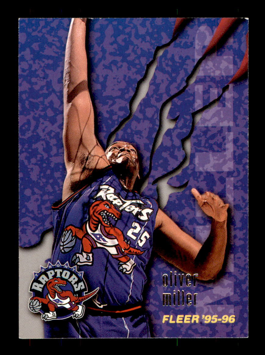 1995 Basketball Fleer Oliver Miller Toronto Raptors #262