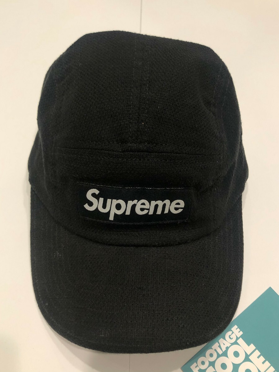 2017 FW17 SUPREME FEATHERWEIGHT WOOL CAMP 5-PANEL BOX LOGO 2017 FW17 SUPREME FEATHERWEIGHT WOOL CAMP 5-PANEL BOX LOGO