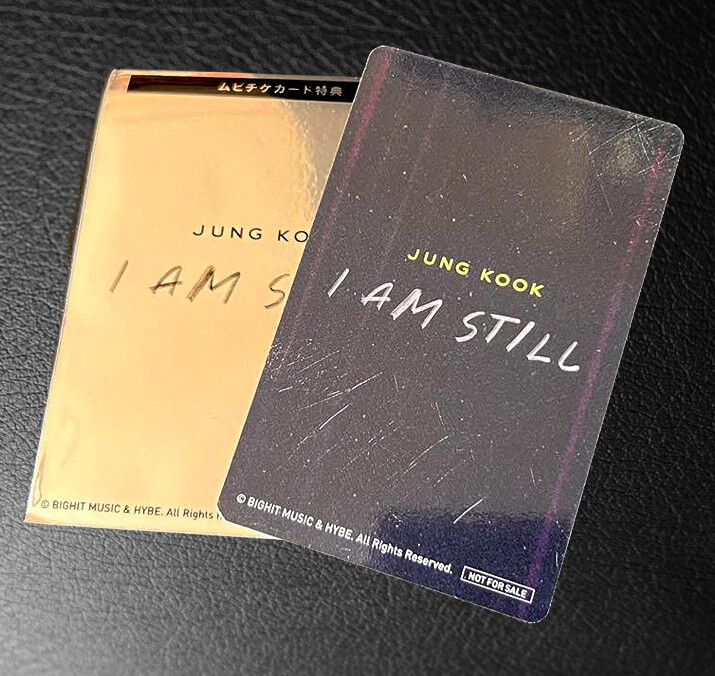 JUNGKOOK I AM STILL Cinemas in Japan Benefits Official