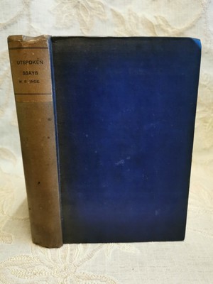 Antikes Buch freimütige Essays, von William Ralph Inge - 1921