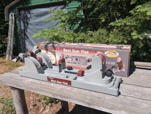 Tipton Best Gun Vise Cleaning Stand Rifle Shotgun Gunsmith Tool