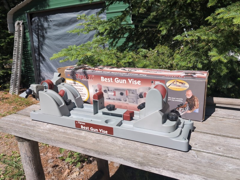 Tipton Best Gun Vise Cleaning Stand Rifle Shotgun Gunsmith Tool