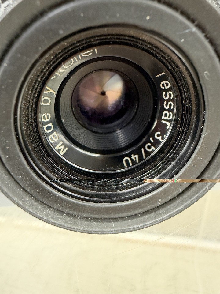 Rollei 35 Tessar 40mm f/3.5 Film Camera - Singapore Model W/Flash ...