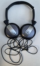 Sony MDR-NC7 Wired Noise Cancelling Foldable Black Headphones