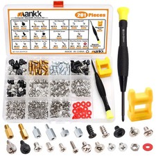 mankk 23 Sizes M.2 Computer Screws Motherboard Standoffs Laptop Screws for Mot