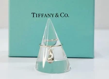 Tiffany & Co. Tear Drop SV925 Ring Silver Size US 4.5⁻5 with Box Teardrop