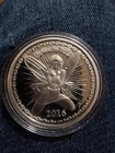 1 Troy oz .999 Pure Fine Silver Alyx Fairy Silverbug Community Round