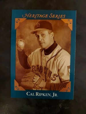 Cal Ripken Jr 1992 Studio Baseball Heritage Series Card #BC-7 Orioles 