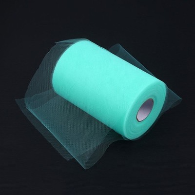  Grüne Tüll Netting Rolle Stoff Band Spule für Bogen Tutu DIY Handwerk Nähen