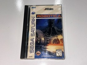 4 Sega Saturn Games (Fighting Vipers,Grid Runner,Robotica,Virtua Fighter) Lot #7