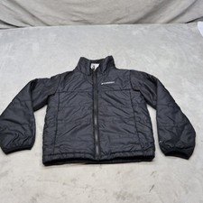 Columbia Jacket Boys XS 6/7 Black Whirlibird III Omni-Heat Insulated Warm Puffer