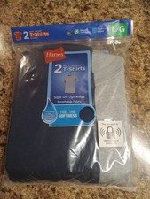 NEW Hanes Tagless Boys T's, Sz L 14-16, Super Soft, Wicking Cool Comfort...