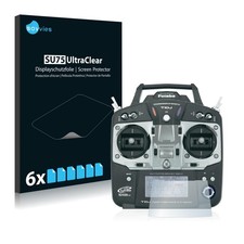 6 Pack Screen Protector for Robbe Futaba T10J Protective Film Clear Protection