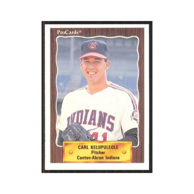 1990 ProCards Carl Keliipuleole Canton-Akron Indians #1290