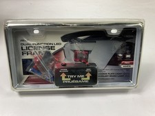 Pilot Wl704-rw Safety Led License Plate Frame - Led Lights Up Red When You Brake