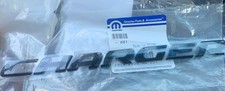 2015-2023 Dodge Charger Decklid Nameplate Emblem Badge Black New Genuine Mopar 2015-2023 Dodge Charger Decklid Nameplate Emblem Badge Black New Genuine Mopar