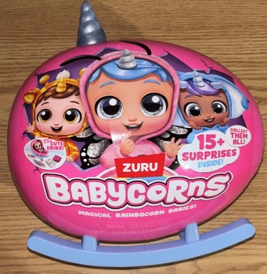 ZURU Babycorns Surprise Series 1 Plush Toy 15 Surprises Baby Unicorn Collectible