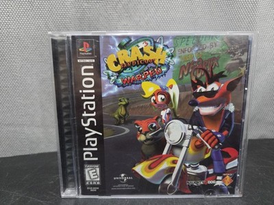 Crash Bandicoot 3 Warped PS1 Sony PlayStation 1 Black Label Complete CIB Tested