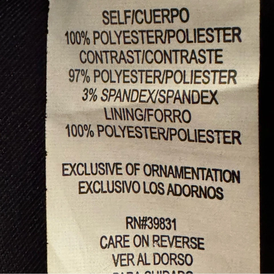 NUEVO CON ETIQUETAS XOXO Vestido de cóctel con lentejuelas doradas sin mangas hasta la rodilla talla 11/12 b37 Foto 3 de 4