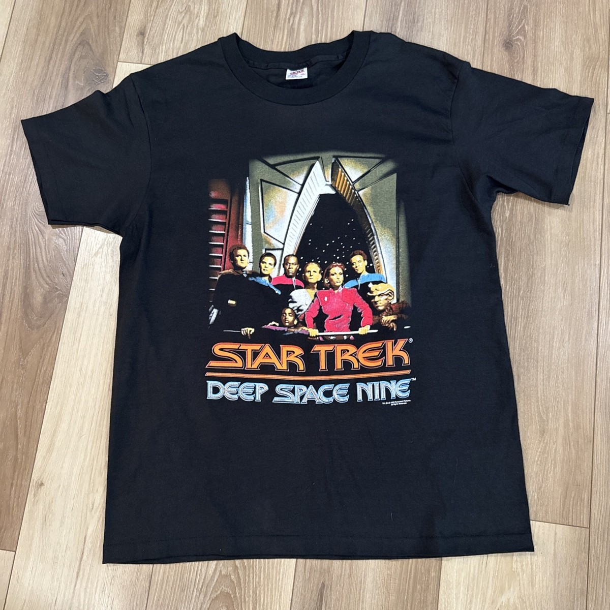 Vintage 1993 Star Trek Deep Space Nine Single Stitch T-shirt Anvil