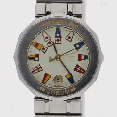 CORUM 3961020V50 Admiral's Cup beige Dial Quartz Stainless Steel Women s