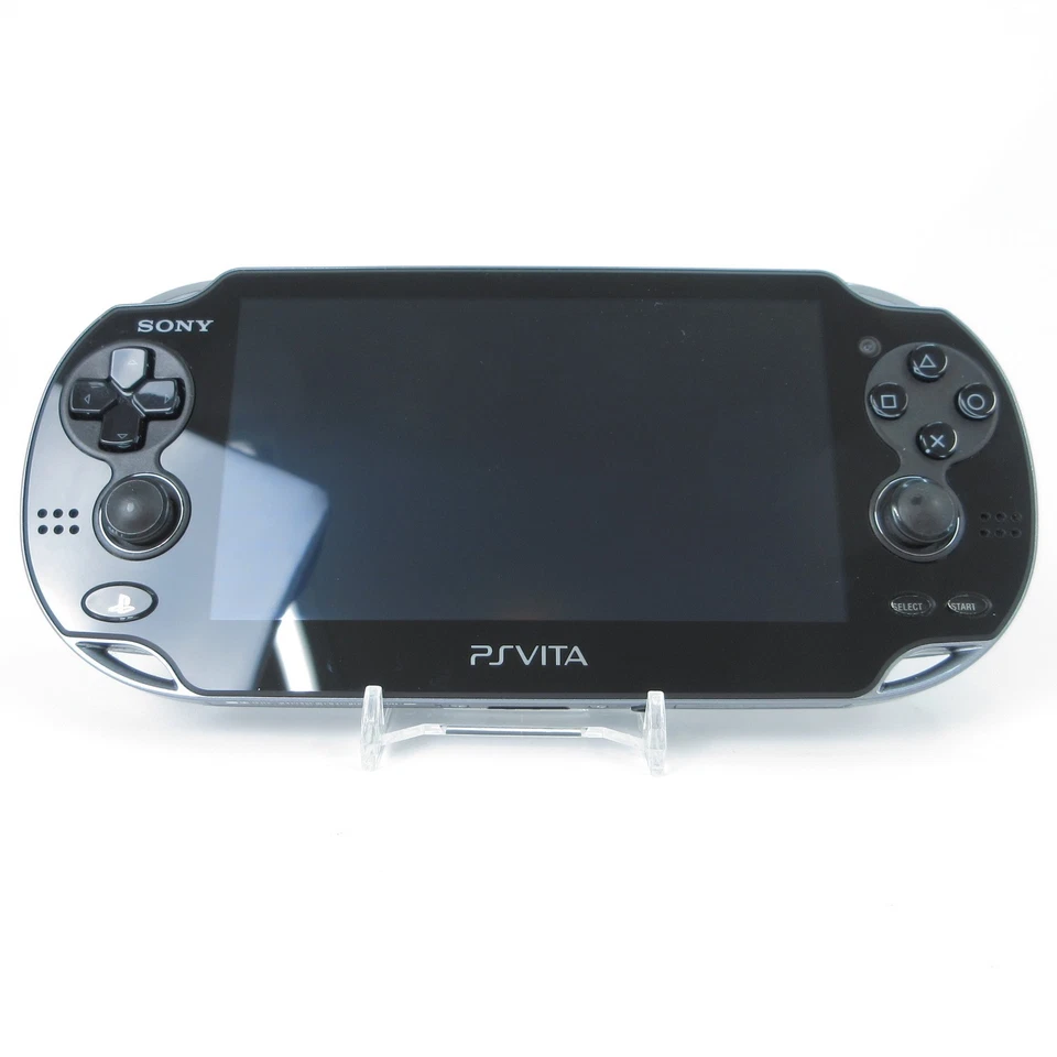 【Casi Como Nuevo】 Consola Modelo 3G/Wi-Fi Sony PS Vita PCH-1100 Negro Cristal Solo #NET1 Foto 3 de 4