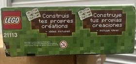 LEGO 21113 Minecraft: The Cave Set New Retired Sealed Box