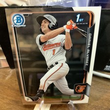 2015 Bowman Chrome Prospects #BCP145 Dariel Alvarez Baltimore Orioles