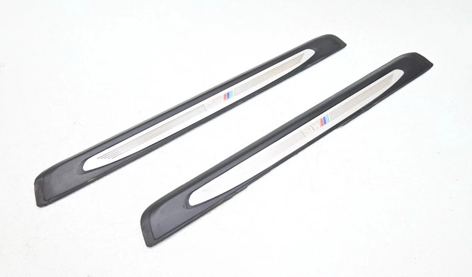 🔥2004-10 Bmw M6 E64 E63 Sill Scuff Plate Trim Cover Door Left Right Set Of 2 — 第 3/4 张图片