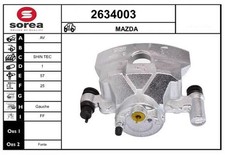 Bremssattel für Mazda 6 Hatchback GG Station Wagon GY Limo 02-08