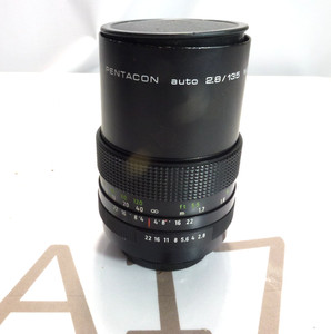 Prakticar Pentacon 135mm f2.8 MC lens Praktica PB (Bayonet) Mount refm
