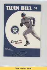 2003 Fleer Double Header Twin Bill Ichiro Suzuki #5TB HOF READ 0x5