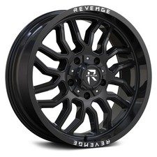 Revenge Rv-205 Wheel 20x12 -44 5x139.7 87.1 Black Single Rim Revenge Rv-205 Wheel 20x12 -44 5x139.7 87.1 Black Single Rim