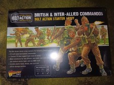 Bolt Action British  Inter-Allied Commandos Starter Army Warlord Games