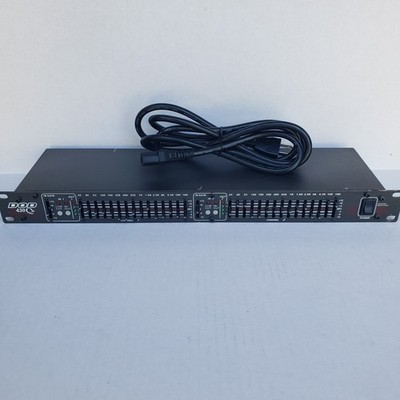 DOD SR430QX Dual Channel 15-Band Rackmount Graphic Audio Equalizer & Power Cable