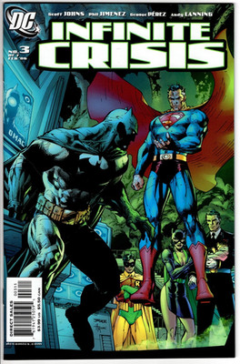 INFINITE CRISIS #3 (2005): Key- 1st Jamie Reyes(Blue Beetle): NM