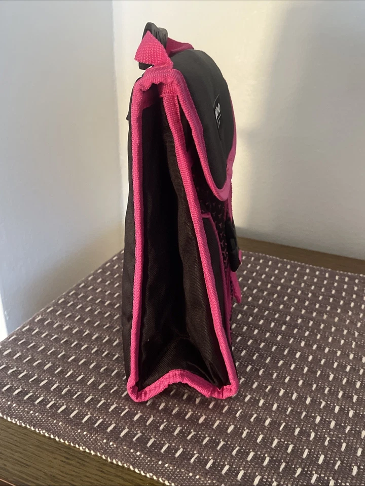 Igloo Pink Black Insulated Lunch Bag Durable, Washable - Image 4 of 4