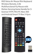 Universal 2.4G USB Air Fly Mouse Keyboard Remote for PC Android Smart TV Box