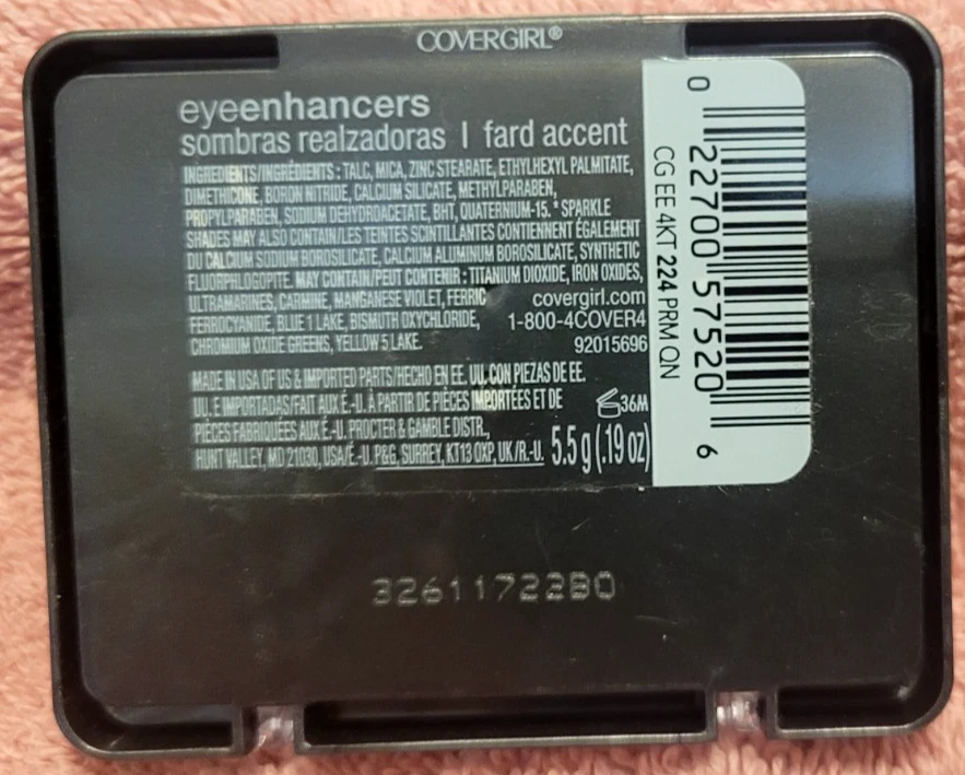 COVERGIRL, paleta de sombras de ojos, #224 Prom Queen .19 oz. - ¡¡Nuevo!!! Foto 2 de 2